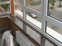 Гранитные подоконники и отливы из камня